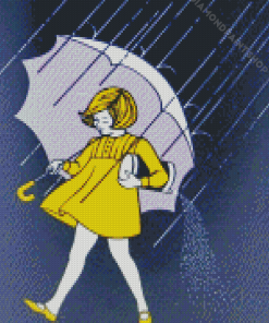 Morton Salt Girl Diamond Paintings