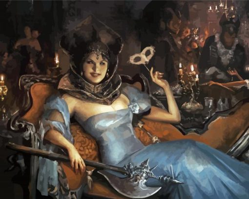 Vampire Noble Lady Diamond Paintings