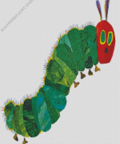 Hangry Caterpillar Diamond Paintings