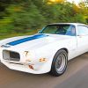 White Trans Am Diamond Paintings