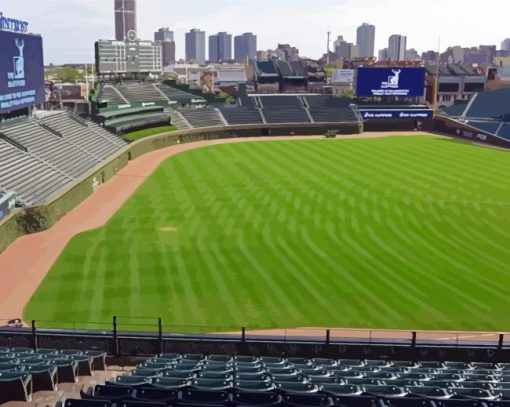 Wrigley Field Stadium Diamond Paintings