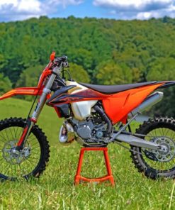 Ktm 250 Bike Diamond Paintings