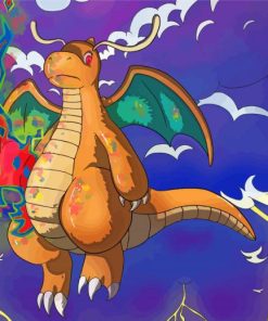 Aesthetic Dragonite Art Diamond Paintings