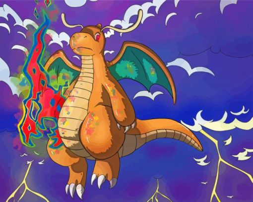 Aesthetic Dragonite Art Diamond Paintings