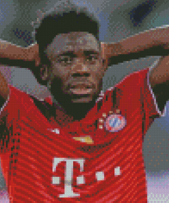 Alphonso Davies Diamond Paintings