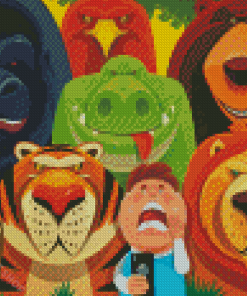 Animal Selfie Diamond Paintings