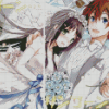 Anime Wedding Cartoon Diamond Paintings