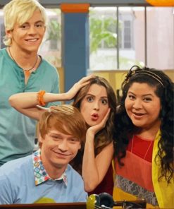 Austin And Ally Characters Diamond Paintings