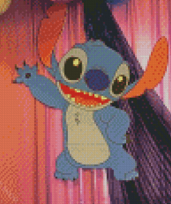 Baby Stitch Cartoon Diamond Paintings