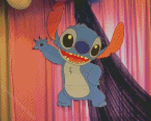 Baby Stitch Cartoon Diamond Paintings