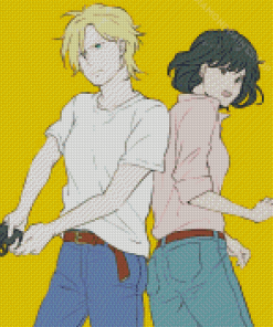 Banana Fish Anime Manga Diamond Paintings