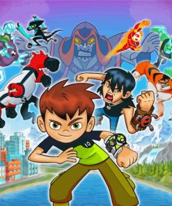 Ben 10 Cartoon Diamond Paintings