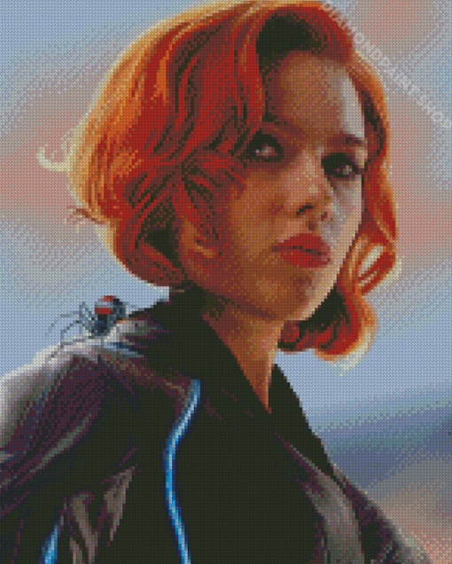 Black Widow Character Diamond Paintings