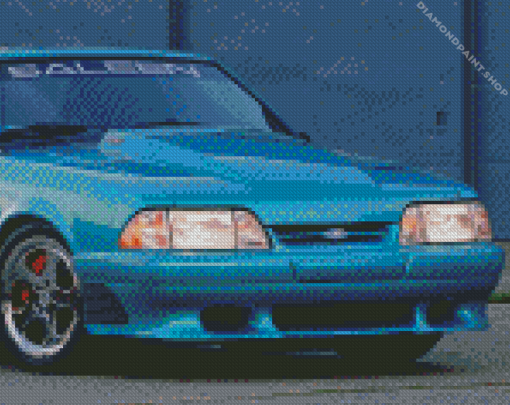 Blue Fox Body Diamond Paintings