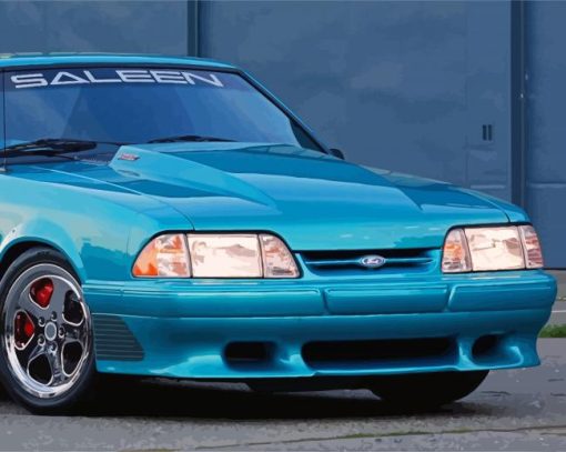 Blue Fox Body Diamond Paintings