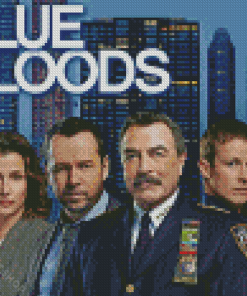 Blue Bloods Characters Diamond Paintings