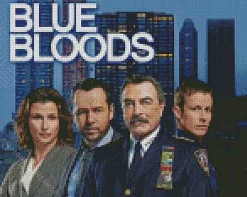 Blue Bloods Characters Diamond Paintings