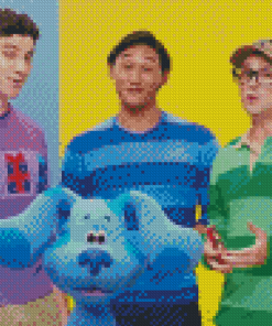 Blue Clues Diamond Paintings