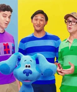 Blue Clues Diamond Paintings