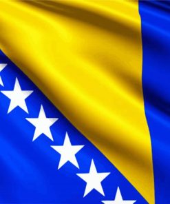 Bosnian Flag Diamond Paintings