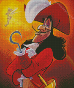 Captain Hook Diamond Paintings