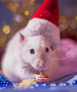 Christmas Mouse Diamond Paintings