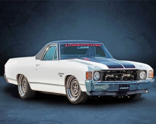 Classic Chevrolet El Camino Diamond Paintings