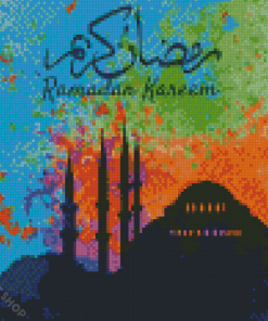 Colorful Ramadan Kareem Diamond Paintings