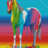 Colorful Horse Diamond Paintings