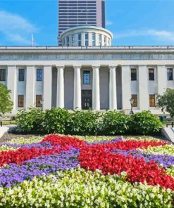 Columbus Ohio Statehouse Diamond Paintings