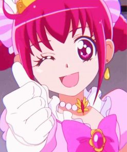 Glitter Force Anime Diamond Paintings