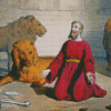 Daniel In The Lions Diamond Paintings