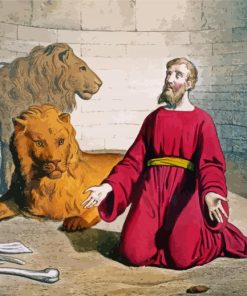 Daniel In The Lions Diamond Paintings