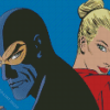 Diabolik Illustration Diamond Paintings