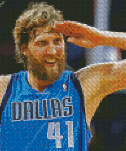 Dirk Nowitzki Player Diamond Paintings