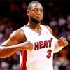 Dwayne Wade Player Diamond Paintings