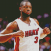 Dwayne Wade Player Diamond Paintings