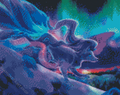 Fantasy Nintales Pokemon Diamond Paintings