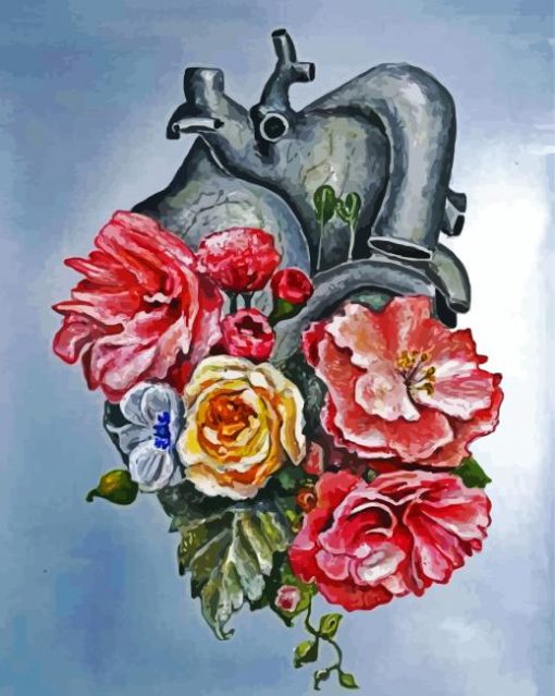 Floral Anatomy Diamond Paintings