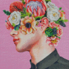 Floral Man Art Diamond Paintings