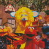 Sesame Street Cartoon Diamond Paintings