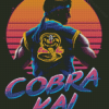 Illustration Cobra Kai Serie Diamond Paintings