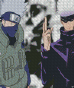 Kakashi And Gojo Anime Diamond Paintings