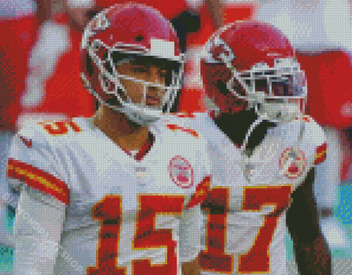 Kansas City Chiefs Footballers Diamond Paintings