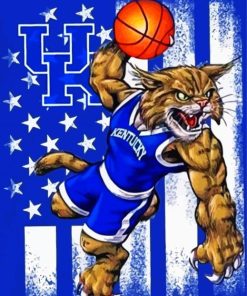 Kentucky Wildcats Basketball Team Diamond Paintings