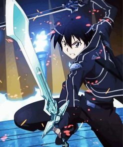 Kirito Anime Diamond Paintings