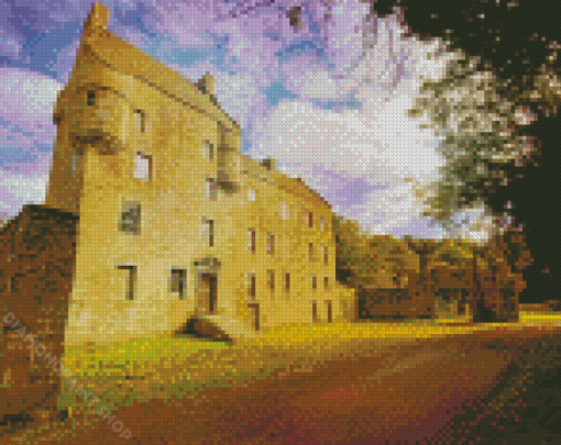 Lallybroch Midhope Castle Building Diamond Paintings