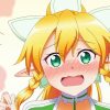 Leafa Game Character Diamond Paintings