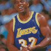 Magic Johnson Player Diamond Paintings