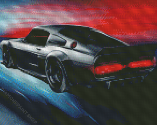 Luxury Mustang Eleanor Diamond Paintings